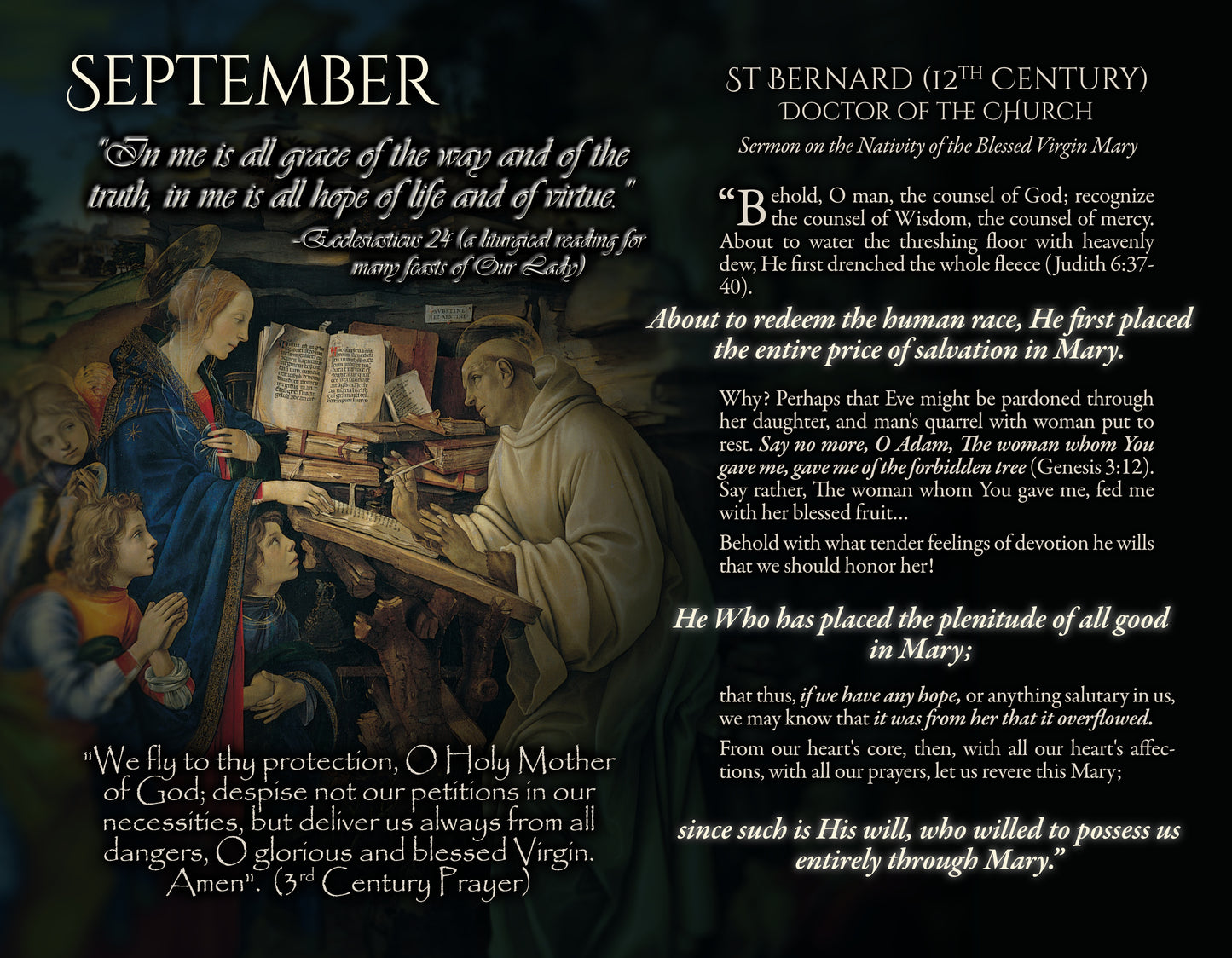 2026 COREDEMPTRIX CALENDAR