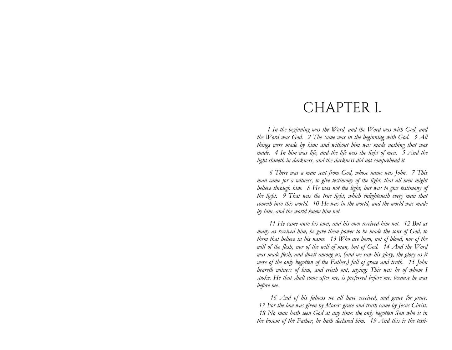 Commentary on the Gospel of St. John - Barbieri