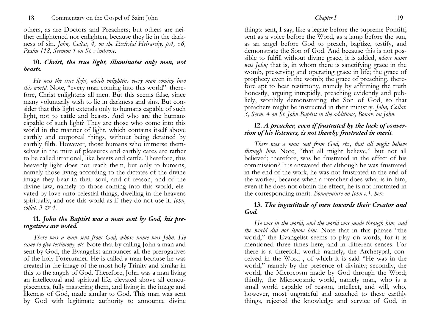 Commentary on the Gospel of St. John - Barbieri